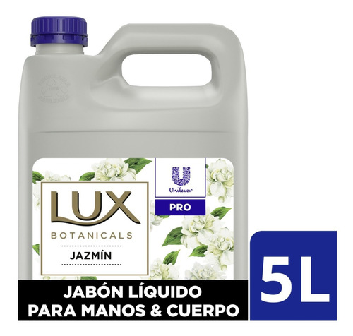 Jabon Liquido Para Manos Y Cuerpo Lux 5l Fragancia Jazmin