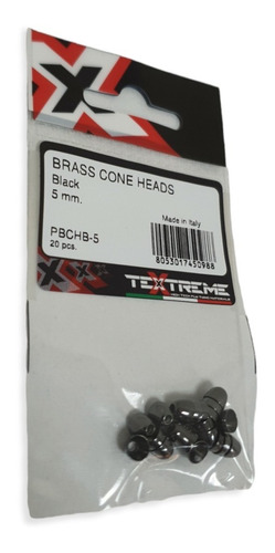 Brass Conehead Textreme 5 Mm Black