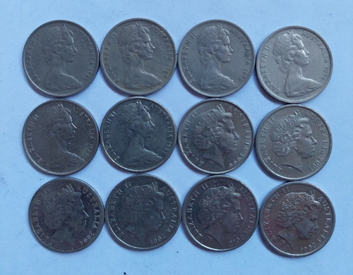 Lote 38 Monedas De Australia (Usado)