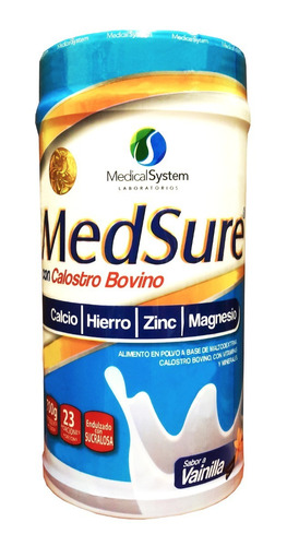 Multivitaminico Medsure Sabor Vainilla 700 Gramos X5 Tarros