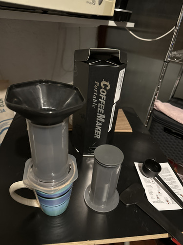 Cafetera Aeropress Yuropress 400 Filtros Mas Accesorios