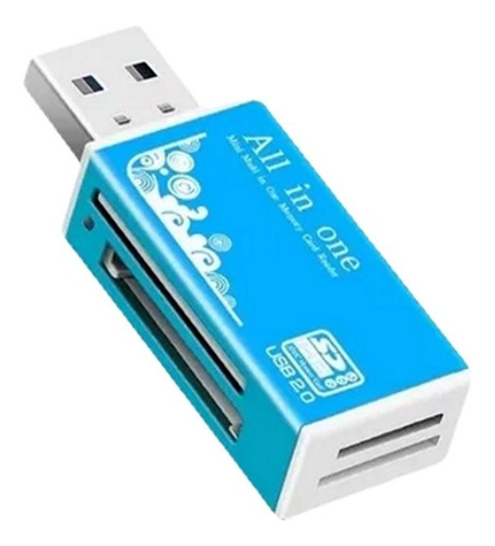 Lector De Tarjetas Tf / Sd / Mf / Md  Usb 2.0