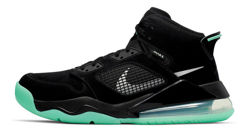 Zapatillas Jordan Mars 270 Black Green Glow Cd7070-003   