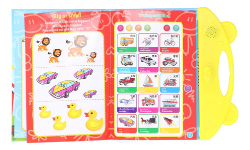 Libro De Sonido Electrónico Interactivo (chino, Inglés, Birm