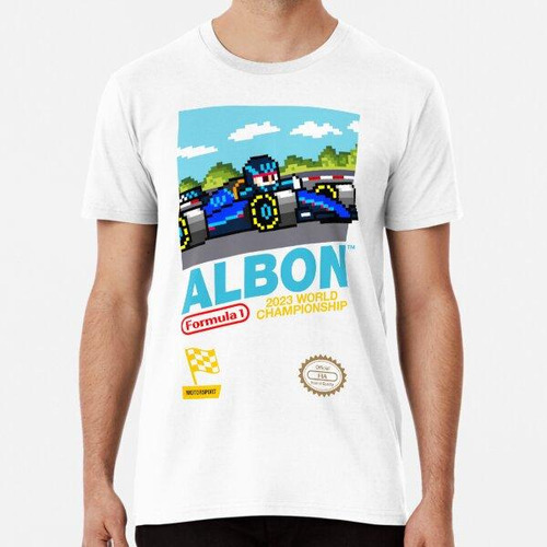 Remera Albon Formula 1 F1 2023 Videogame Algodon Premium