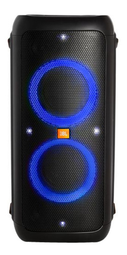 Parlante JBL PartyBox 200 portátil con bluetooth black 100V/240V 