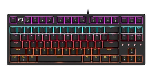 Imagen 2 de 3 de Teclado Mecanico Retroiluminado Switch Red Tk- Ajazz Daidai