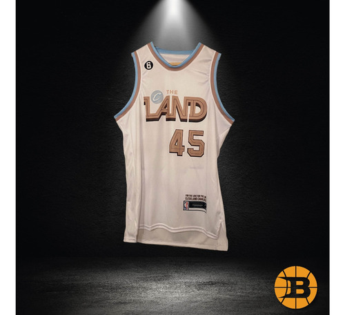 Imagen 1 de 2 de Camiseta Basquet Cleveland City Edition Nba