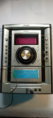 Carcasa Frontal Sony Genezi Mhc-gnx80