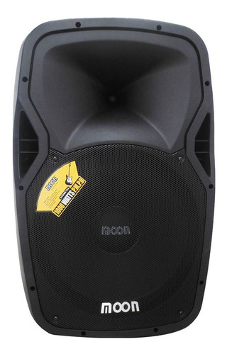Imagen 1 de 2 de Parlante Moon Audio STONE15A con bluetooth negro 220V