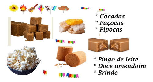 Kit Doces Diversos Para Festa Junina/ São João Doces Juninos