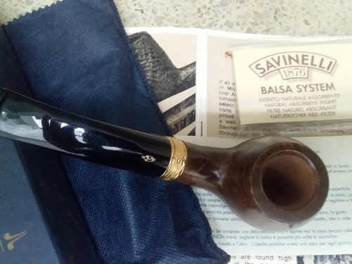 Imagen 6 de 8 de Pipa Tradicional Savinelli Tevere Liscina