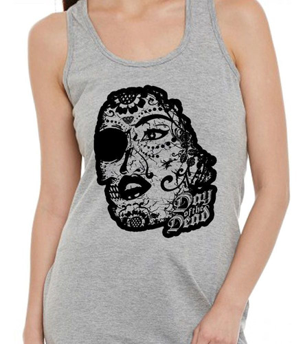 Musculosa Day Of The Dead Dia De Los Muertos Art