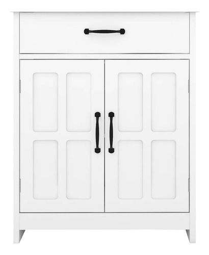 Buro Multiuso Con 1 Cajon De Almacenamiento 2 Puertas