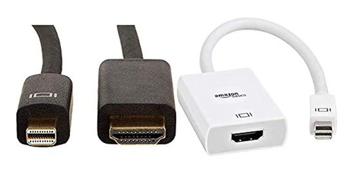 Amazonbasics - Cable Adaptador De Mini Displayport A Hdmi (5