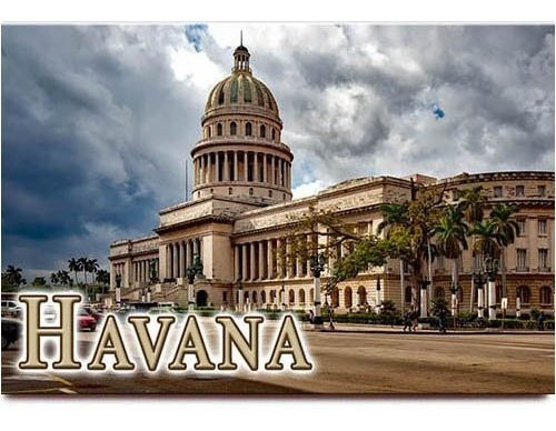 Iman De Nevera De La Habana Recuerdo De Viaje De Cuba