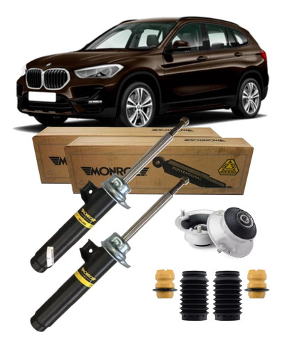 Par Amortecedor Bmw X1 Sdrive (4x2) 1.8i 2.0i 2.5i 2.8i 2010 2011 2012 2013 2014 Jun/2015. + Kits