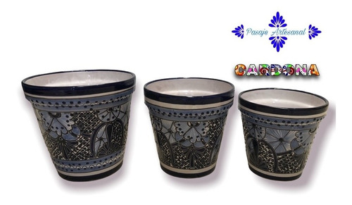 Set Mecetas De Talavera (3 Pzs.)