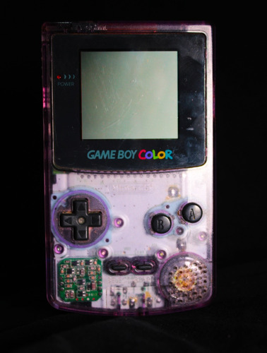 Game Boy Color Atomic Purple En Perfecto Estado + 1 Juego