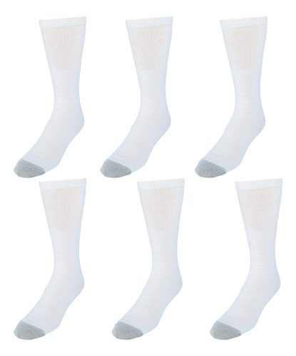 Calcetines Largos Para Hombre Paquete De 6 Pares