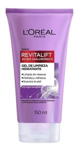 Gel Limpiador Loreal® Revitalift Ácido Hialurónico 150ml