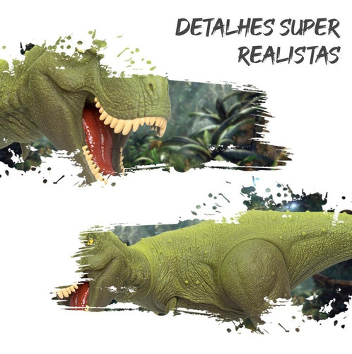Imagem 3 de 6 de Dinossauro Tiranossauro Rex Jurassic Brinquedo Mielle