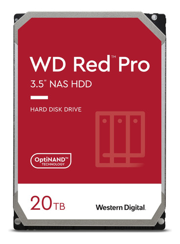 Digital Disco Duro Interno Wd Red Pro Na 20 Tb 7200 Rpm Sata