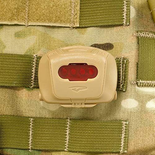 Linterna Frontal Princeton Tec Quad Tactical Mpls 78 Lúmenes