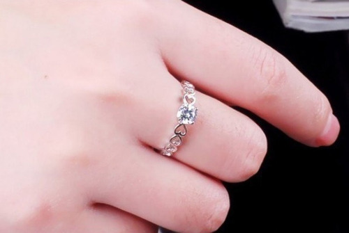 Imagen 6 de 8 de Anillos Compromiso Regalo Para Mama Esposa Mujer Novia Duo