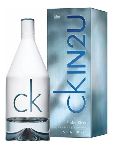 Imagen 2 de 2 de Calvin Klein CK IN2U EDT 150 ml para hombre