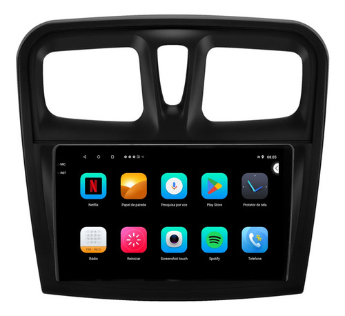 Central Multimidia Logan 15/19 9p Android 2gb 64gb Carplay
