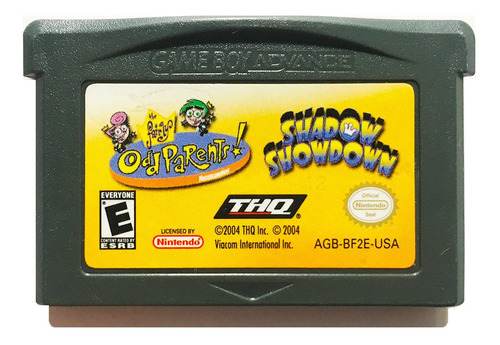 The Fairly Oddparents Shadow Showdown - Nintendo Gba & Nds