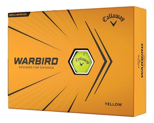 Pelotas Golf Callaway Warbird Yellow | The Golfer Shop Color Amarillo