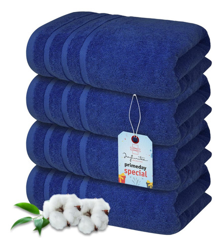 Toallas De Baño Premium Azul Marino, Grands, 700 G/m²,...