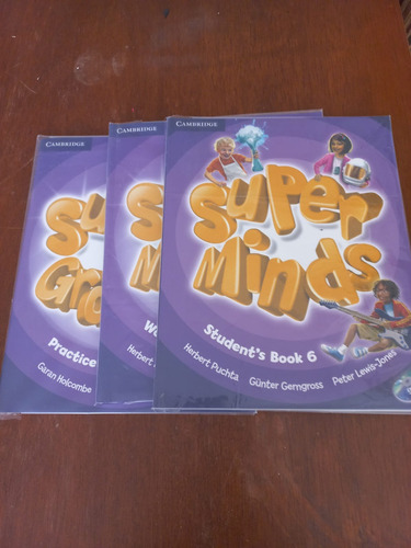 Super Minds 6 - Student+workbook+practice Book - Usado 