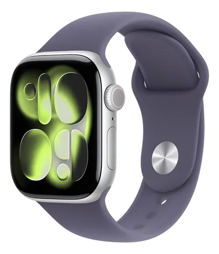 Apple Watch Series 11 Gps-42 Mm-pulseira Esportiva Roxo P/m
