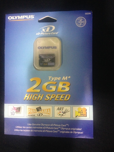Cartão De Memória Olympus Xd - 2gb - High Speed - Original