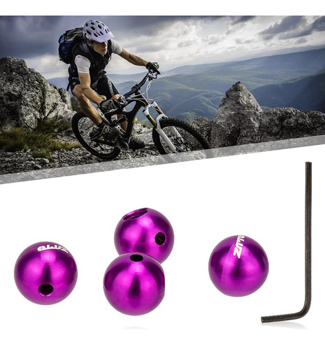 2 X 4pcs Bicicleta Bicicleta Ciclismo Cable De Freno Tapas