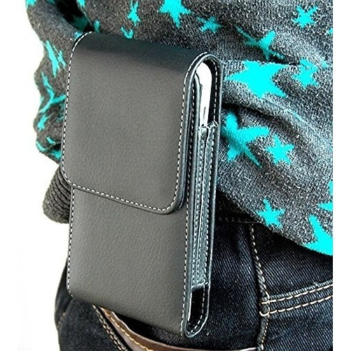 Funda Cuero Cinturon Para Todos Modelos De iPhone Y Otros