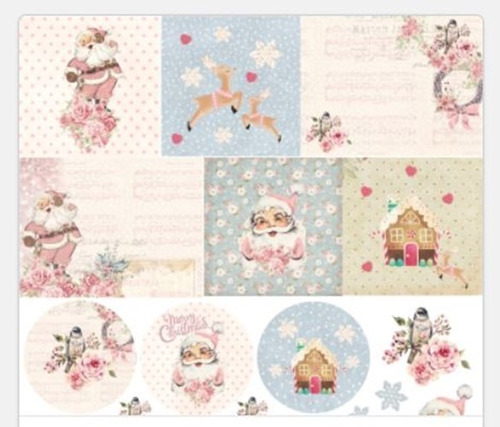 La Tiendita Shabby Chic - Lamina De Seda 50x70 - Nav32