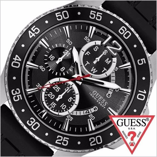 Reloj Hombre Guess W0798g1 Agente Oficial Envio Sin Cargo M