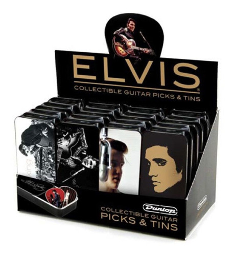 Jim Dunlop Elvis X Latas (6x4); 6 Puas