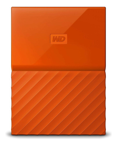 My Passport Para Mac Disco Duro Externo Portátil sólo Pc. Color Naranja
