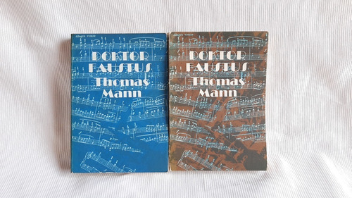 Imagen 1 de 4 de Doktor Faustus 2 Tomos Thomas Mann Arte Y Literatura Habana