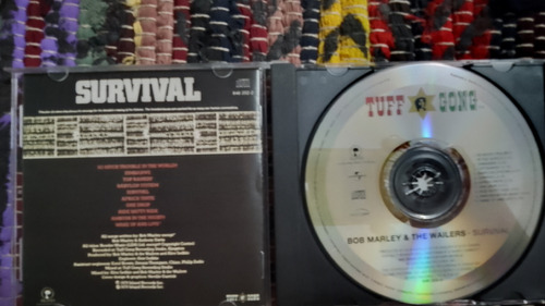 Cd Bob Marley And The Wailers - Survival - Ind. Argentina Estándar (Usado)