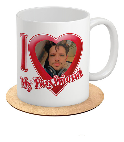 Portavaso Mdf Con Taza Regalo Lasso Cantante