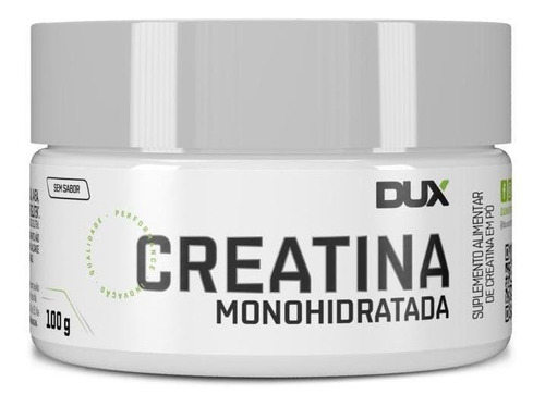 Dux Nutrition Aminoácidos Creatina Monohidratada- Pote 100g Sabor Natural