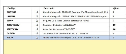 Pac Com Varios Componentes E Placas (ver Imagem)