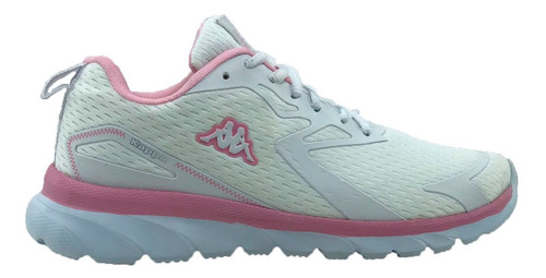 Zapatillas Kappa Running Mujer Eiros Blanco-rosa Cli