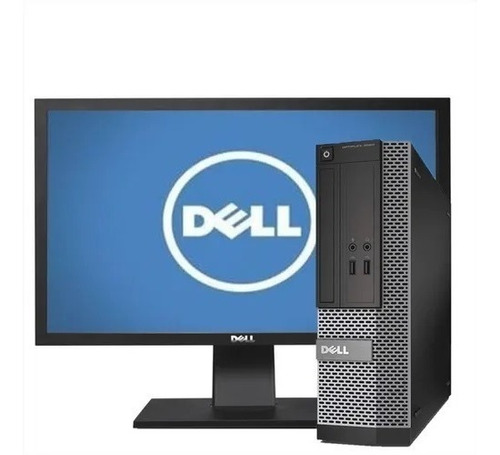 Imagem 1 de 8 de Cpu + Monitor Dell Optiplex Core I3 4gb Ram 500gb Hd Oferta